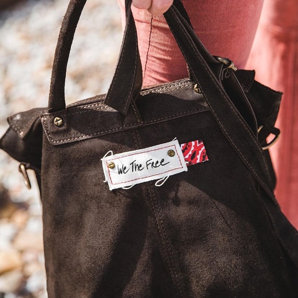 Free People Paris Pieced Leather Backpack - Picture 3 of 6